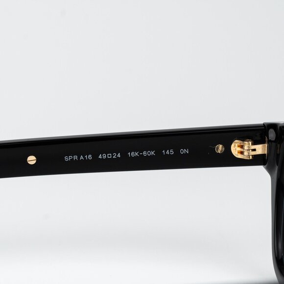 Prada Men Eyeglasses Black Square PRA16S 16K60K NEW AUTHENTIC - Picture 13 of 15